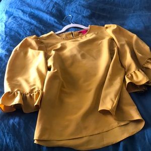 Boutique yellow top